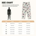 thumbnail image 4 of Cat Paw Print Pattern Women'S Pajama Pants Drawstring Pj Bottoms Pants With Pockets Small, 4 of 6