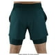 thumbnail image 4 of Bermuda Wilson Talla M con Biker Blanco con Verde Pino, 4 of 4