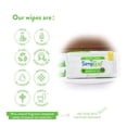 thumbnail image 4 of Toallitas húmedas desechables Simpleaf con aloe vera, 150 unidades (3 x 50), 4 of 9