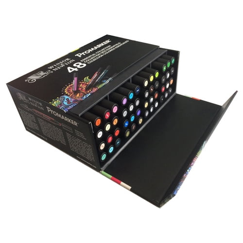WINSOR & NEWTON / COLART 0290067 WN PROMARKER 48PC ESSENTIAL COLLECTION SET