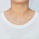 thumbnail image 2 of Silver-plated pearl chain necklace, 2 of 3
