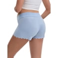 thumbnail image 2 of DARING DIVA Maternity Shaping Shorts Underwear Postpartum Boyshorts L Blue, 2 of 6