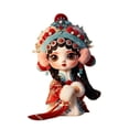 thumbnail image 2 of Xihbxyly Colgante para Espejo Retrovisor de Coche, Diseño de Personajes de Ópera China, Llavero de Acrílico, Ligero y Resistente, Regalo Cultural Único, Decoración para Coche, Fácil Instalación, Rega, 2 of 6