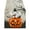 Ghost Pumpkin, variant on Retro Halloween Table Runner 13x72 Inch Gothic Skull & Roses cat Design, Soft Durable Washable Table cloth for Kitchen Dining Decor