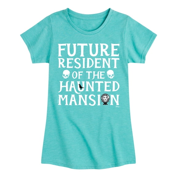 The Haunted Mansion - Future Resident Of The Haunted Mansion Tomb - Toddler & Youth Girls Short Sleeve Graphic T-Shirt