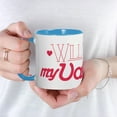 thumbnail image 5 of CafePress - Will You Be My Valentine Mug - 11 oz Ceramic Mug - Novelty Coffee Tea Cup, 5 of 6