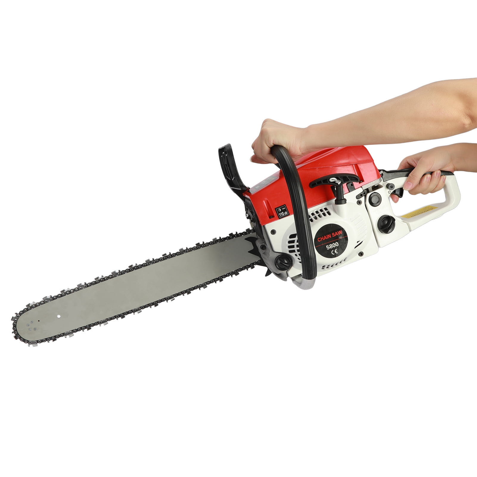 KMYY Gas Chain Saw,Wood Chainsaw,20 Inches 15 Lbs 58CC 13000r High Power Multifunction  Rust Resistant for Wood Cutting