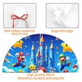thumbnail image 3 of Lsque Mario Print Christmas Tree Skirt, Tree Skirt with Ties or Velcro, Perfect for Holiday Decorations, Halloween, and New Year-36", 3 of 7