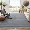 thumbnail image 2 of SAFAVIEH Montauk Kiana Geometric Area Rug, Teal/Multi, 8' x 10', 2 of 6
