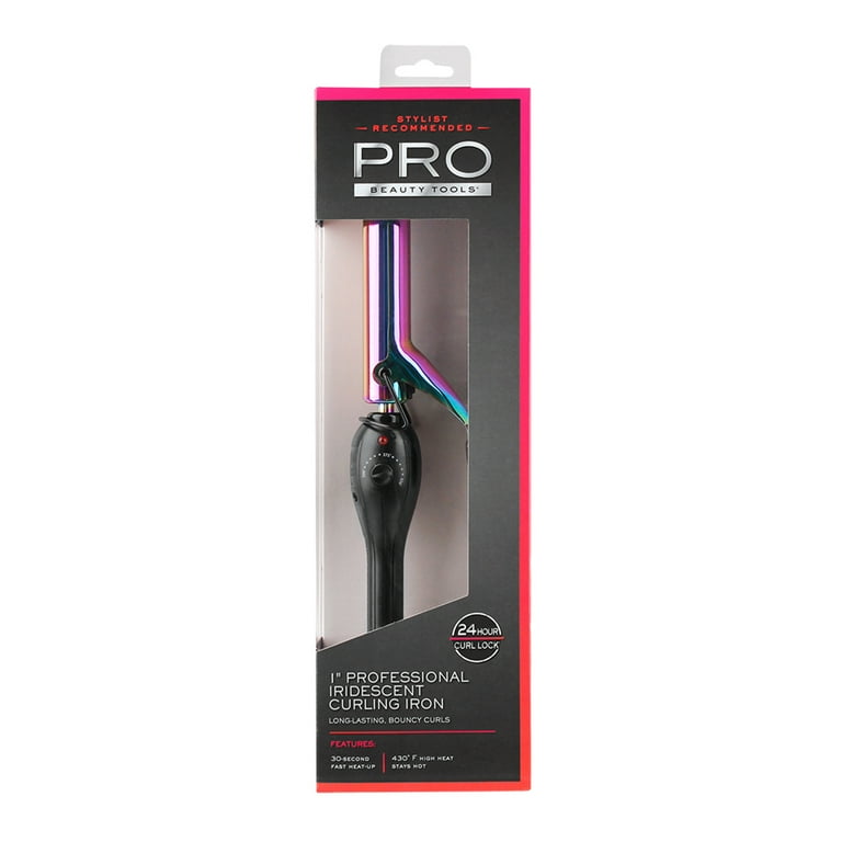 Pro Beauty Tools 24 Hour Curls Professional Iridescent Curling Iron 1