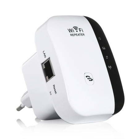 300Mbps Wifi Repeater Wireless-N 802.11 AP Router Extender Signal Booster Range 2.4Ghz WLAN (Best Way To Boost Wifi Signal)