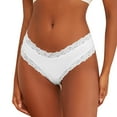 thumbnail image 1 of Ropa interior Gibobby para mujer Bragas Encaje sexy Estiramiento Hipster blanco M, 1 of 4