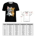 thumbnail image 2 of Tom And Jerry T-Shirt for Men Women, Unisex Crew Neck Tee, Casual Short Sleeve Tops, S-6XL, 2 of 9