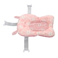 thumbnail image 4 of Alfombrilla de baño para bebé, antideslizante, suave, de secado rápido, ligera, para sentarse y acostarse, cojín de baño para recién nacidos, color rosa, 4 of 14