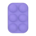 thumbnail image 4 of Noothes Cake Mould，Cake Medium Semi Sphere Silicone , for Making Chocolate, Multicolour 4pcs, 4 of 6