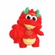 thumbnail image 5 of Figura de dragón de resina roja para Año Nuevo chino, adorable para decoración de escritorio. Estilo A, 5 of 9