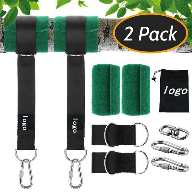Tree Swing Hanging Kit, 5000 lbs Tree Swing Hanging Straps Kit Two 5ft Double Layer Straps with Tree Protectors Carabiners Heavy duty for Swing Set Tree Swing Hanging Kit, 5000 lbs Tree Swing Hanging Straps Kit Two 5ft Double Layer Straps with Tree Protectors Carabiners Heavy duty for Swing Set