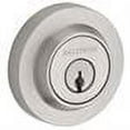 thumbnail image 2 of Baldwin Reserve Dccrd150 Double Cylinder Contemporary Round Deadbolt Satin Nickel Finish, 2 of 2