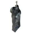 thumbnail image 3 of DisplayTown 5 Set of Gray Male Mannequin Injection Forms Hollow Back Half Body Waist Torso Dress Form with Hanging Hook for Hanging Display, S-M Sizes, 3 of 4