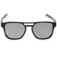 thumbnail image 2 of Oakley Men's OO9436 Latch Beta Rectangular Sunglasses, Matte Clear/Prizm Black, 54 mm, 2 of 7