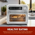thumbnail image 3 of Elite Cuisine EAF0510 Infinite-Use Air Fryer Oven, Stainless Steel, 3 of 6
