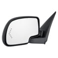 thumbnail image 3 of For Chevy Avalanche 2003 2004 2005 2006 Door Mirror Driver And Passenger Side | Pair | Black | Power | Heated | With Turn Signal | With Puddle Light | Manual Folding | ABPCV31ELS, 615343949376, 3 of 6