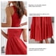 thumbnail image 5 of Maxi vestidos bohemios,Vestido largo de fiesta bohemia de verano para mujer, vestido largo con volantes y un hombro, artesanía superior, 5 of 6