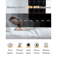 thumbnail image 4 of Black Geometric Black Out Curtains 54 Inch Long, Short Curtains for Small Window, Vintage Grid Plaid Colorful Lines Room Darkening Farmhouse Window Curtains for Kitchen Bedroom 42"x54" 2 Panels, 4 of 8