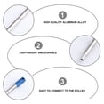 thumbnail image 3 of EeaseCA 1M Paint Roller Extension Pole Aluminium Alloy Telescopic Pole for Paint Roller, 3 of 8