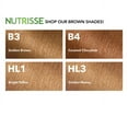 thumbnail image 3 of Garnier Nutrisse Ultra Color Nourishing Hair Color Creme, B3 Golden Brown, 1 kit, 3 of 7