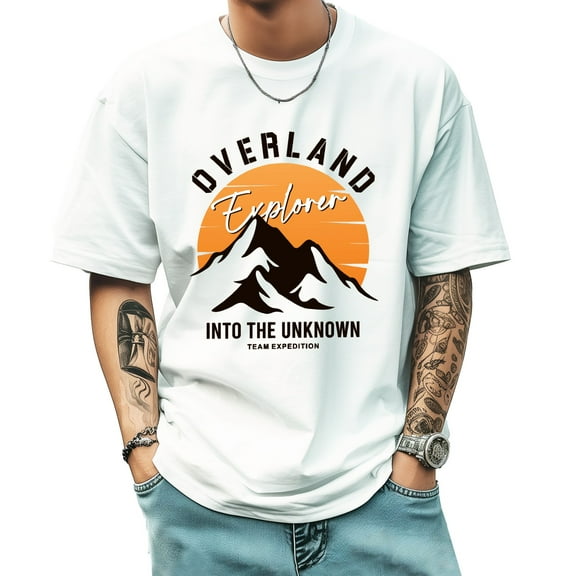 Men's Short Sleeve Graphic T shirt Collection Summer New Trend Sports Shirt Select