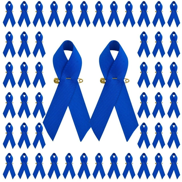 Hearth & Gear Blue Bow Pin Badges 50PCS Elegant Decorative Lapel Pins For Clothes Accessories Heart Pin Large Rhinestone Buttons Shoulder Brooch Bling for Crafts Pin Backs for Brass Pin Backs