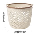 thumbnail image 2 of Precio reducido por tiempo limitado!Cesta de ropa sucia portátil, cesta de almacenamiento de ropa sucia, estante grande para ropa, cesta de lavandería, cesta hueca para ropa sucia de baño, 2 of 6