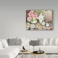 thumbnail image 3 of Trademark Fine Art 'Tea Time Pink' Canvas Art by Joanne Porter, 3 of 3