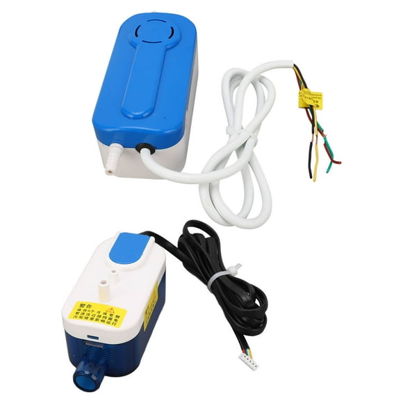HVAC Condensate Drain Pump, Ultra Silent Automatic Air Conditioner Condensate Pump Detachable Portable AC110-240V Energy Saving  for Furnace