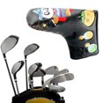 thumbnail image 1 of Cubierta de cabeza de palo de golf shamjiam Protector impermeable Anti Scratch Putter Headcover Negro, 1 of 8