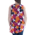 thumbnail image 3 of Maison Jules Womens Asymmetrical Knit Blouse, 3 of 3