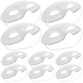 thumbnail image 4 of 10 Uds. Máscaras de papel blanco máscara en blanco para fiesta máscara pintada a mano favores de fiesta para máscara en blanco con personalidad, 4 of 5