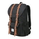 thumbnail image 3 of KAUKKO Mochila Escolar de Viaje para Universidad flexible con portátil para 15",22L(Lino/Negro) KAUKKO  EP5-2, 3 of 5