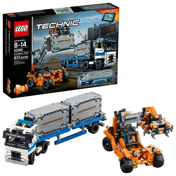 LEGO Technic Container Yard 42062 Building Set (631 Pieces) - Walmart ...