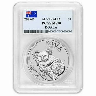 Perth Mint, 2017 10 oz Silver Koala Coin, PF-70 NGC, 10th