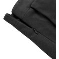 thumbnail image 2 of Falda Larga de Cintura Alta elástica para Mujer, Acampanada, a Cuadros, para Invierno, cálida Gris oscuro puro. M Gris oscuro puro. M Xishao ropa, 2 of 2