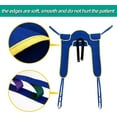 thumbnail image 3 of Padded Lift Sling for Toileting with Color-Coded Lifting Straps, Transfer Sling for Elderly Individuals, Post-Surgery Patients and People with Disabilities, Toilet Assist Devices (Small), 3 of 6
