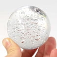 thumbnail image 4 of Bewildely Paisajismo Crystal Clear Crack Ball Glass Decoración Fish Tank Living Room Home Props Fortune Ornament Accesorios Decoración del hogar Bolas de burbujas de 4 cm Bewildely HA077298-04, 4 of 6