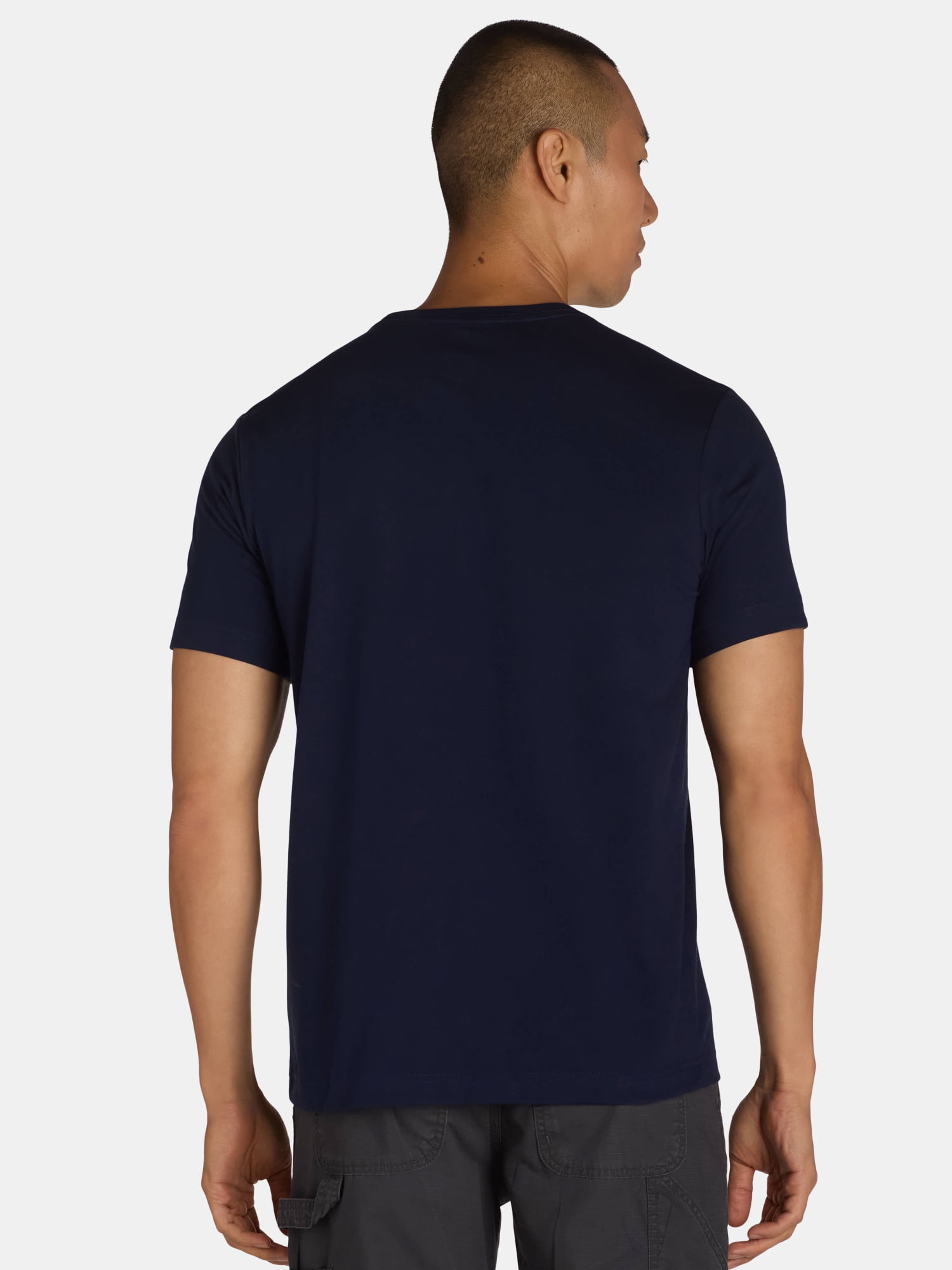 George Men's & Big Men's Classic Fit 3-Pack Crewneck Tee with Short Sleeves, Sizes XS-3XL