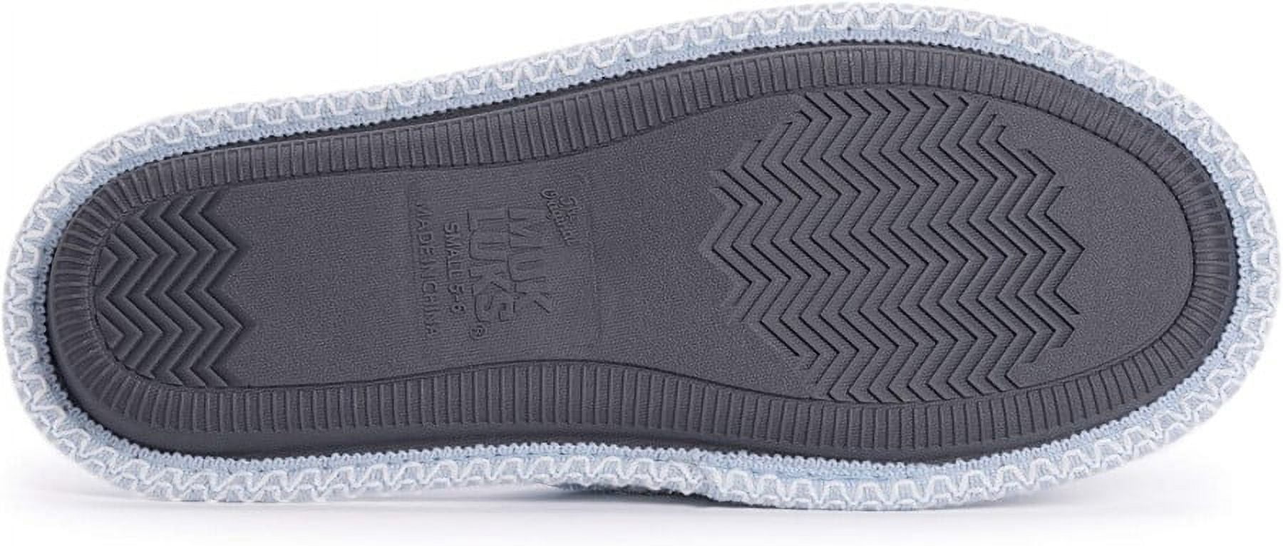 MUK LUKS Women's MaryLou Micro Chenille Slide Slipper