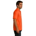 thumbnail image 3 of Port & Company 55 Ounce Jersey Knit Polo (KP55) Safety Orange, 4XL, 3 of 6