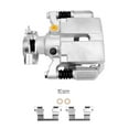 thumbnail image 5 of Detroit Axle - Rear Left Brake Caliper w/Bracket Replacement for Chevy Malibu Cobalt HHR Pontiac G6 G5 Saturn Aura ion Fits select: 2011-2012 CHEVROLET MALIBU 2LT, 2010 CHEVROLET MALIBU 1LT, 5 of 8