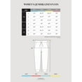 thumbnail image 5 of Ma Croix Young Womens Premium Linen Pants Cozy Slim-Fit Trousers, 5 of 5