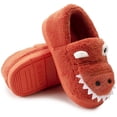 thumbnail image 3 of Kids Boys Girls Cute Cartoon Gator?Slippers?Winter Warm?Furry Animal House Shoes?Toddler?Indoor Bedroom Shoe, 3 of 6